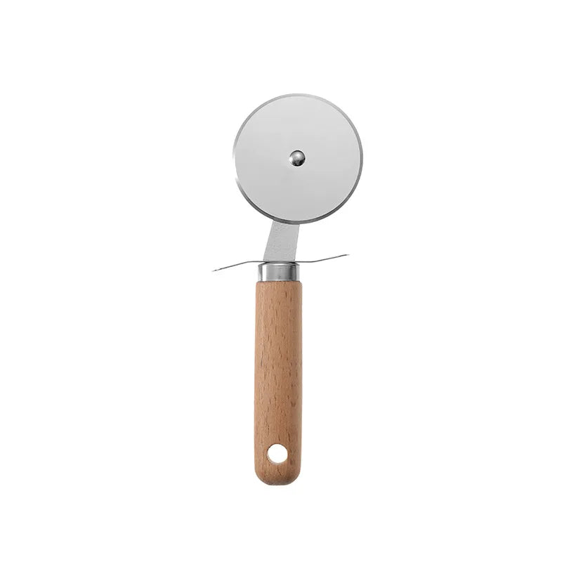 Stainless Steel Kitchen Gadget Set with Wooden Handle 1 piece 3