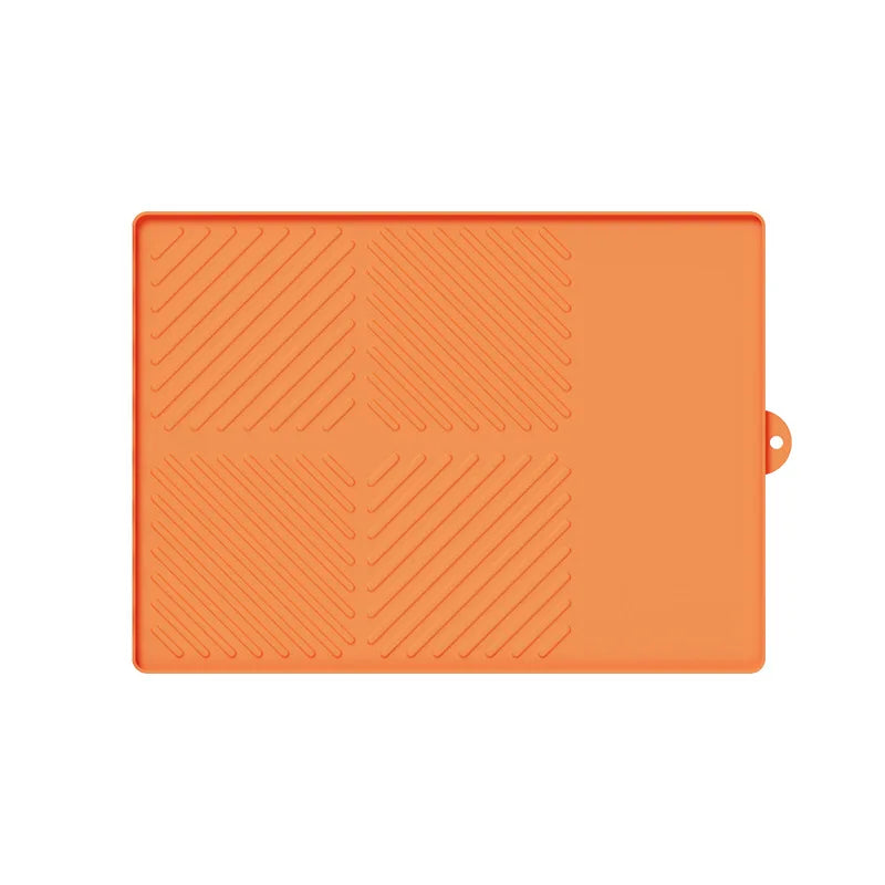Heat Resistant Silicone Griddle Tool Mat – Grill Side Shelf Mat & BBQ Utensil Rest – Great for Flat Top Griddles & Outdoor Cooking