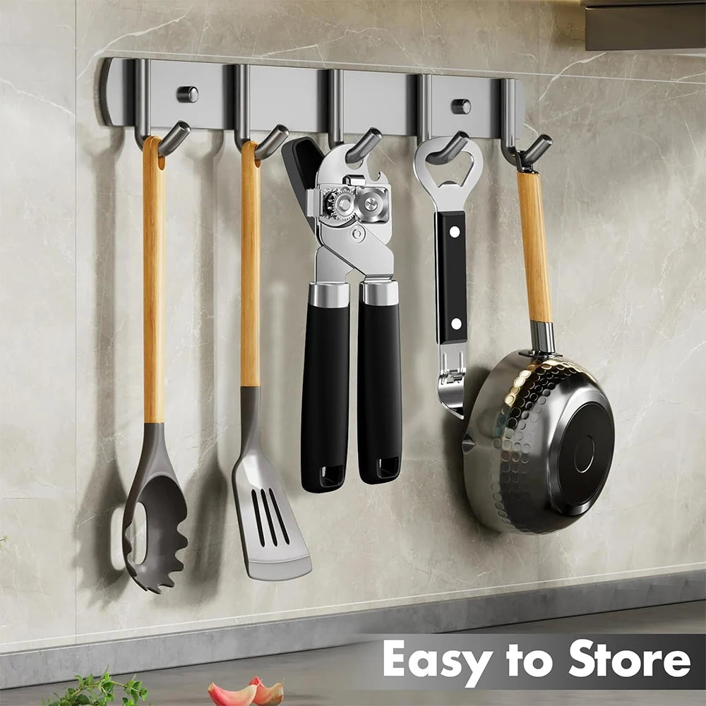 Manual Can Opener with Bottle Opener — Set of 2