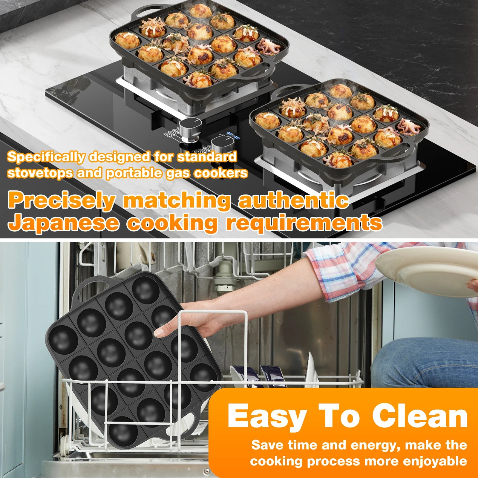Takoyaki Pan — 16 Hole