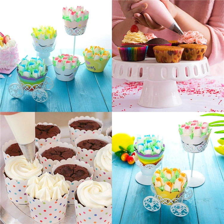 Piping Tips Set with Pastry Bag