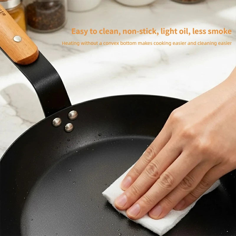 Carbon Steel Hammered Skillet