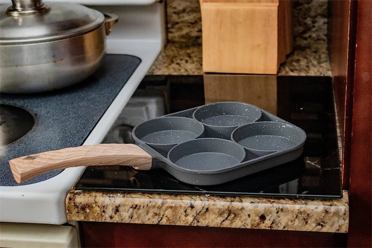 4-Hole Egg & Pancake Frying Pan