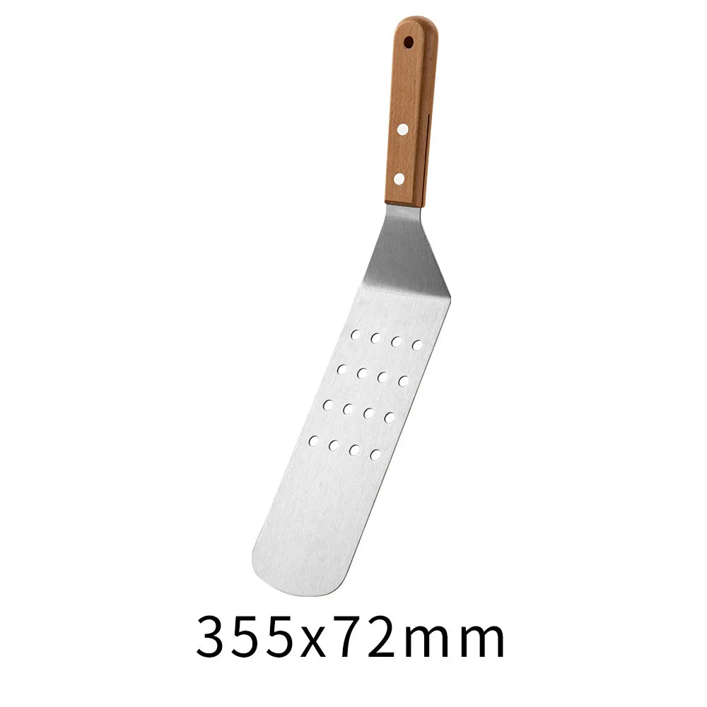 Stainless Steel Griddle Spatula Slotted Turner Spatula
