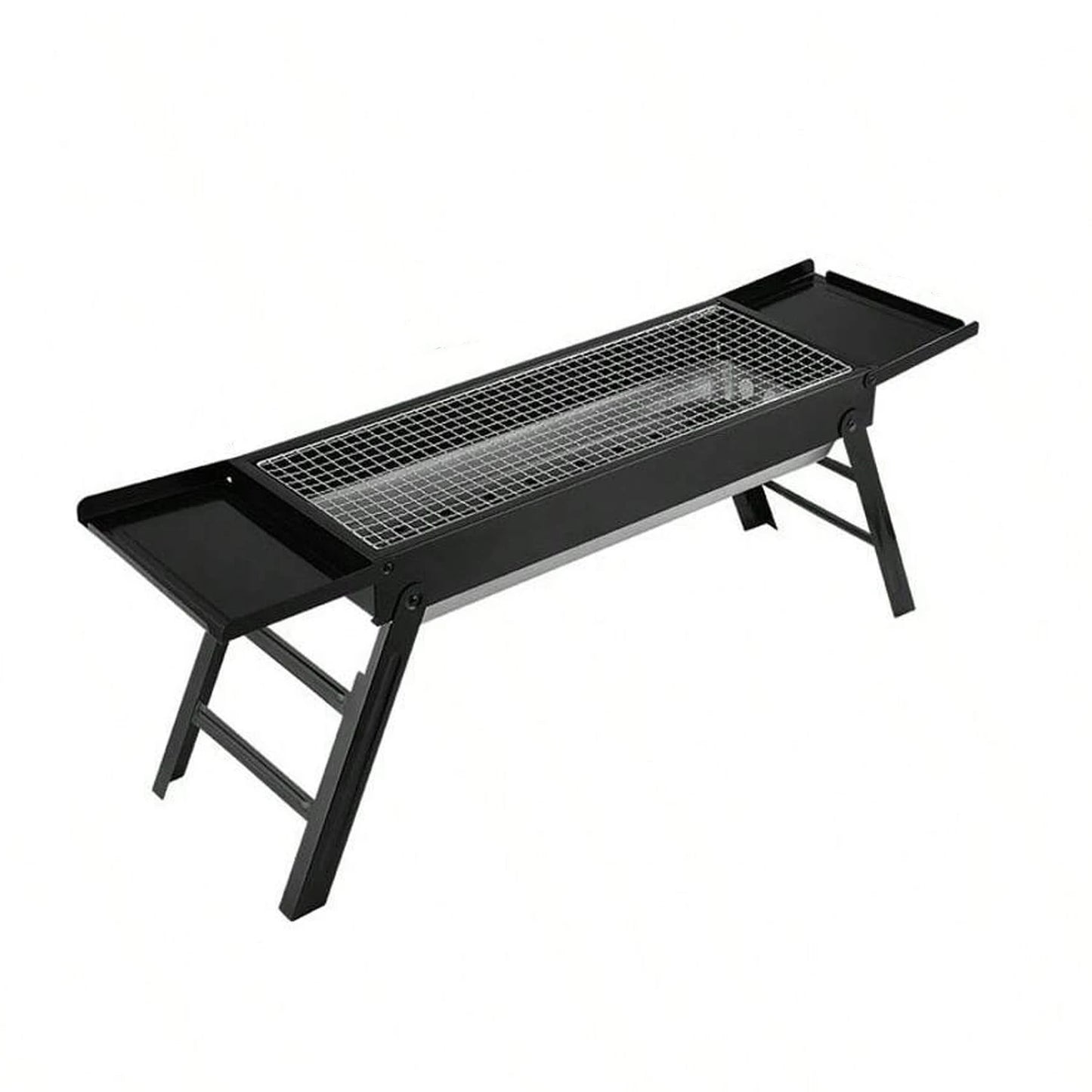 Portable Folding Charcoal BBQ Grill black UNITED KINGDOM