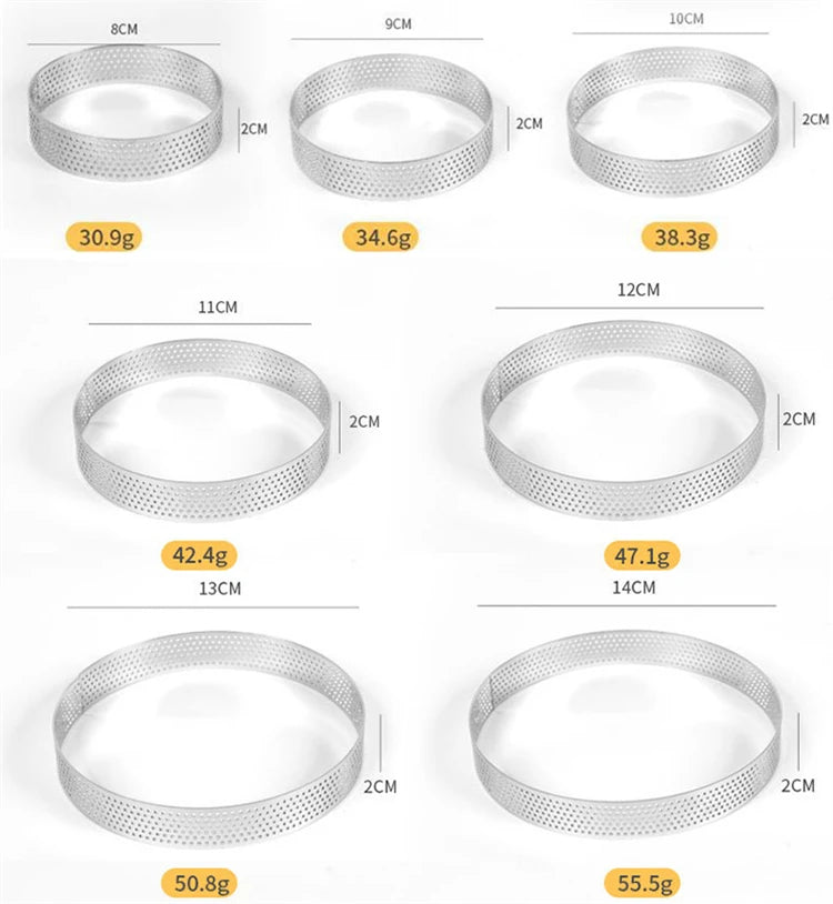 Stainless Steel Tart Ring