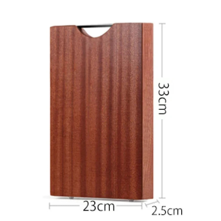 Solid Wood Rectangular Cutting Board – Eco-Friendly, Great for Chopping Fruit, Vegetables, and Everyday Kitchen Preparation