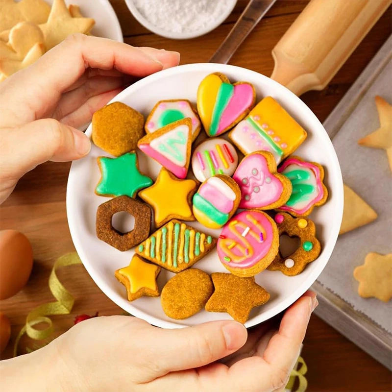 Stainless Steel Mini Cookie Cutter Set — 30 Piece