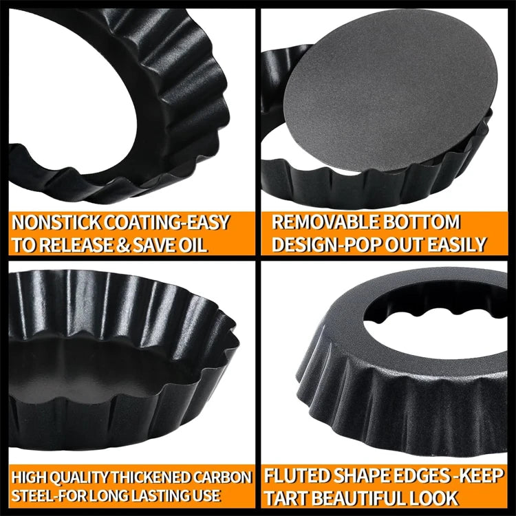Mini Tart Pan with Removable Bottom