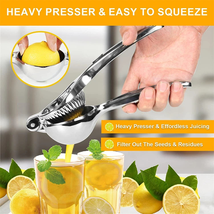 Zinc Alloy Manual Lemon Squeezer and Citrus Press