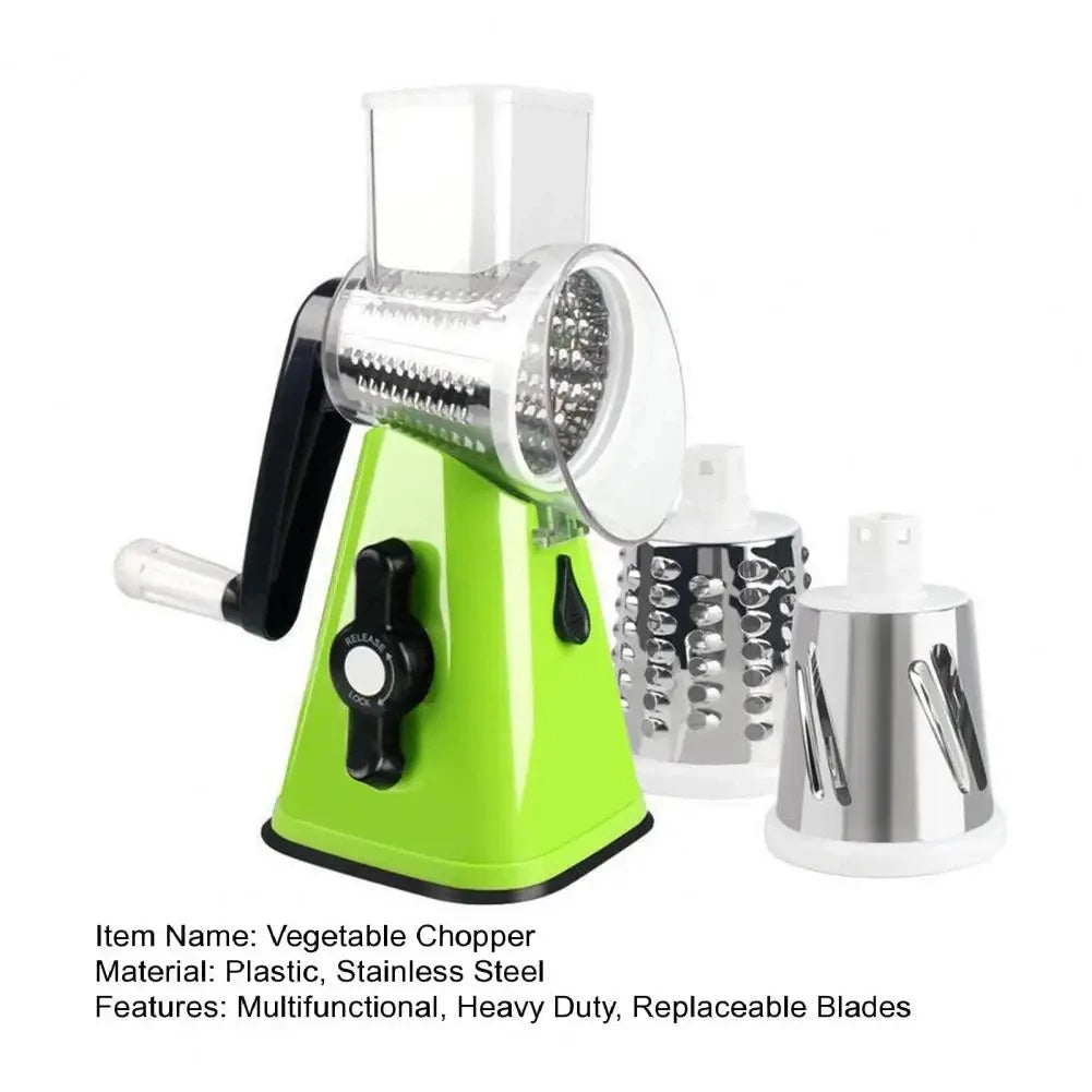 Rotary Cheese Grater with Peeler
