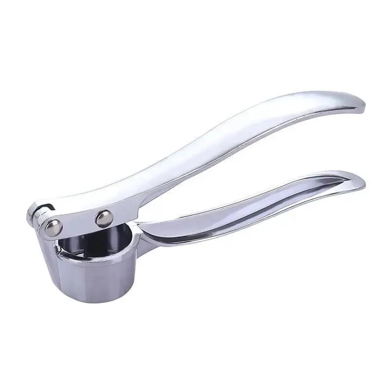 Zinc Alloy Garlic Press – Thickened Anti-Slip Manual Garlic Crusher & Mincer – Ideal for Fresh Garlic Paste in Seconds