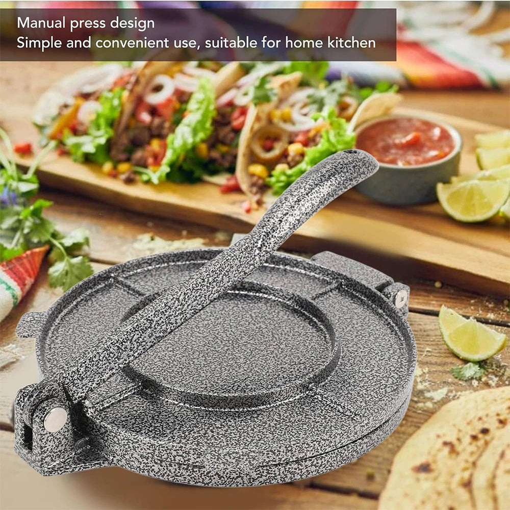 Heavy Duty Aluminium Tortilla Press