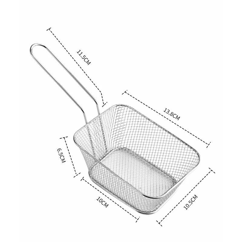 Stainless Steel Mini Fry Basket L