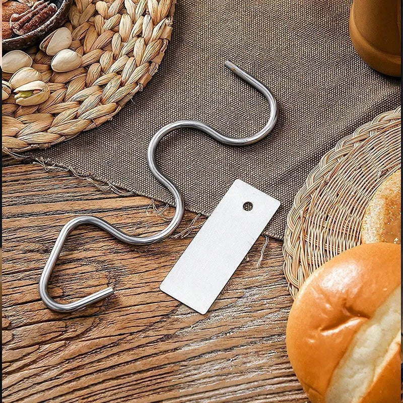Stainless Steel Peanut Butter Mixer with Scraper – Nut Butter Stirrer & Jam Stirring Tool – Ideal for Mixing Natural Nut Butters in the Jar