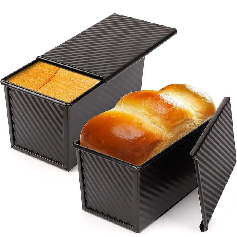 Non-Stick Pullman Loaf Pan with Lid