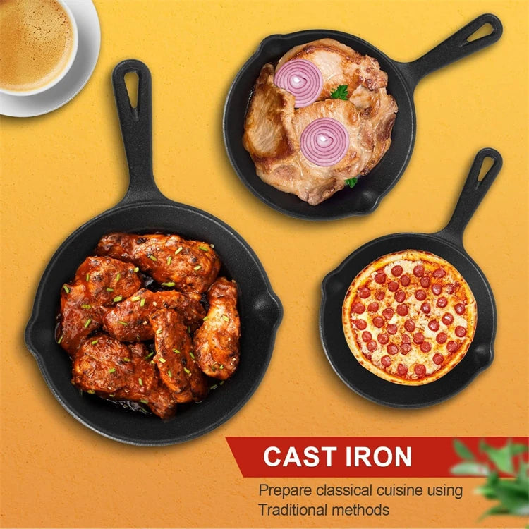 Pre-Seasoned Cast Iron Skillet