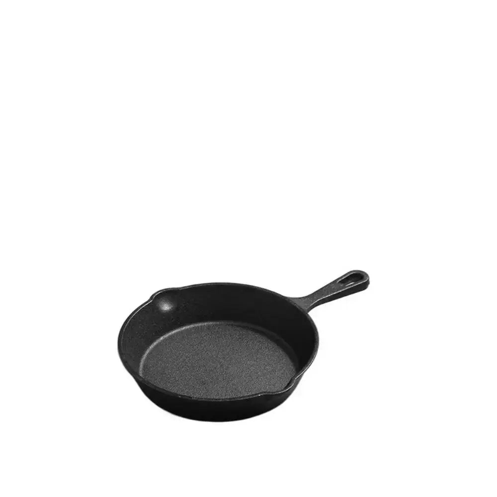 Pre-seasoned Cast Iron Frying Pan – Non-Stick Skillet for Steak, Eggs, Stir-Fry, and Baking, Compatible with Induction & Gas Stoves (14cm, 16cm, 20,26cm Sizes) 20cm-7.87in