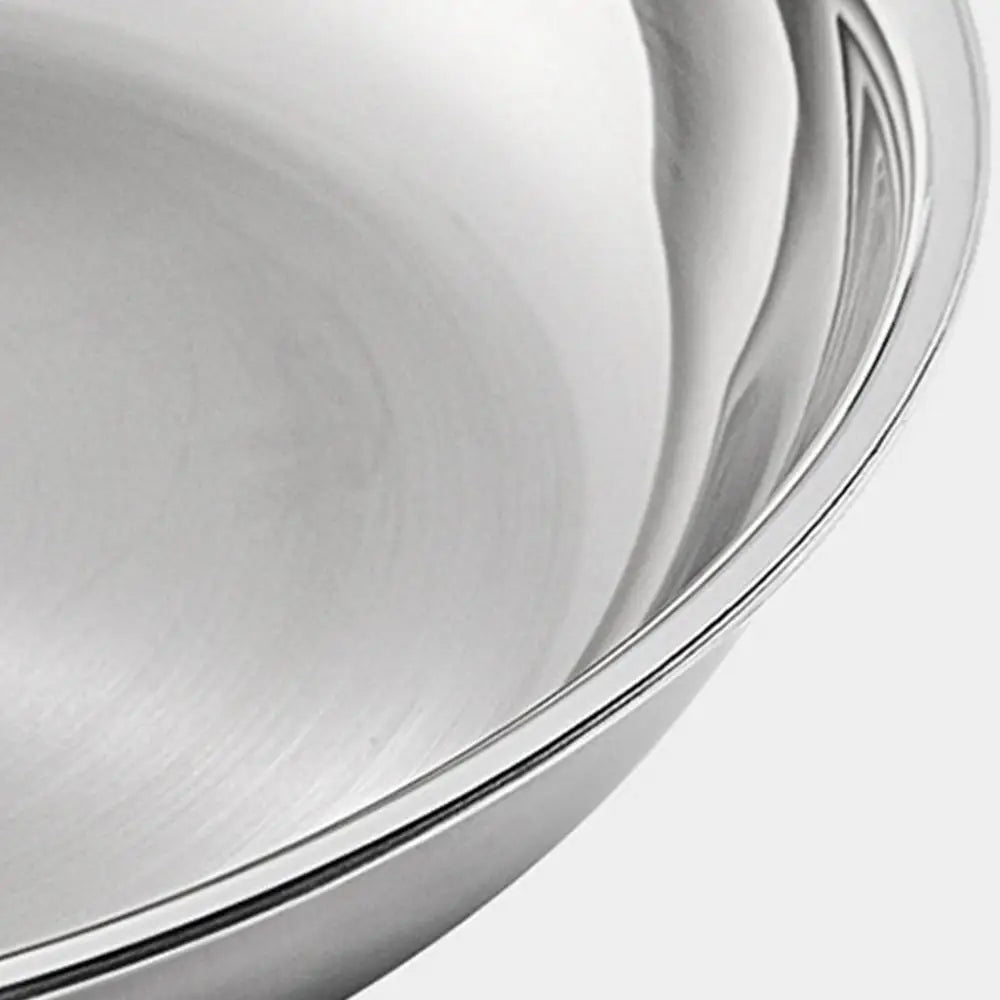  Stainless Steel Skillet  with Long Handle – Oven-safe Frying Pan Ideal for Searing, Sautéing, Stir-Frying, Simmering, Pan-Frying Daily Meals – Induction, Gas & Electric Compatible