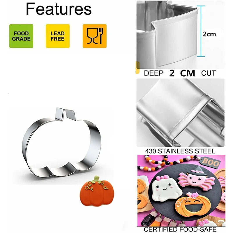 Halloween Cookie Cutters Set