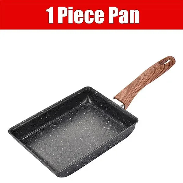 Non-Stick Tamagoyaki Pan 1 Pcs Black Pan