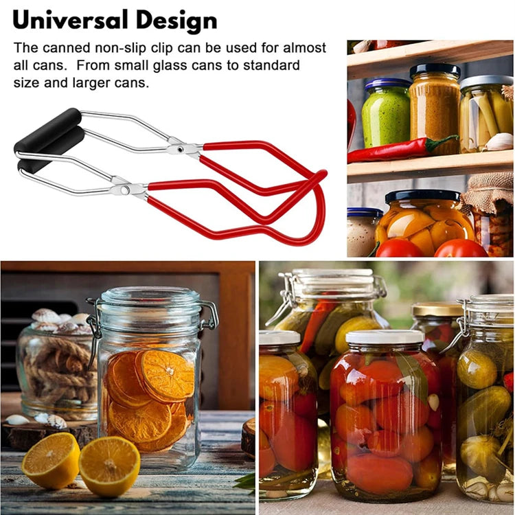 Stainless Steel Canning Essentials Kit – Wide Mouth Canning Funnels & Jar Lifter Tongs – Great for Home Canning, Jam & Preserving – Available in 4, 5 & 6 Pieces
