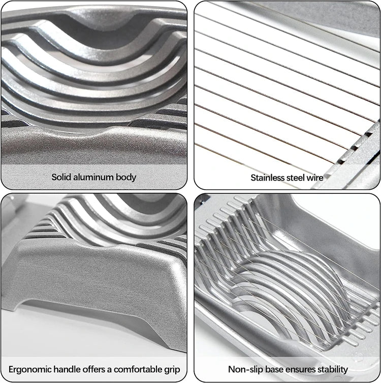 Stainless Steel Egg Slicer and Dicer