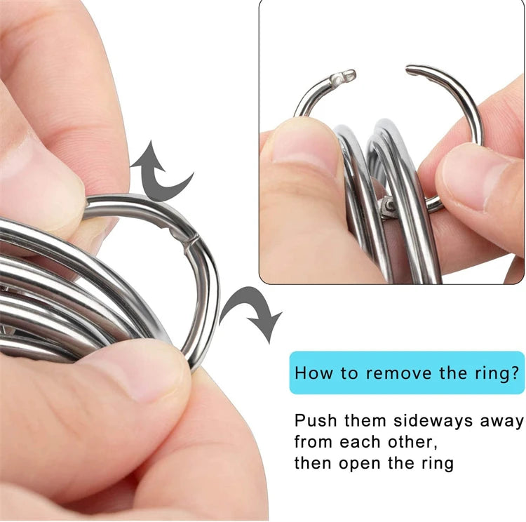 Stainless Steel Round Biscuit Cutter Set — 5 Piece