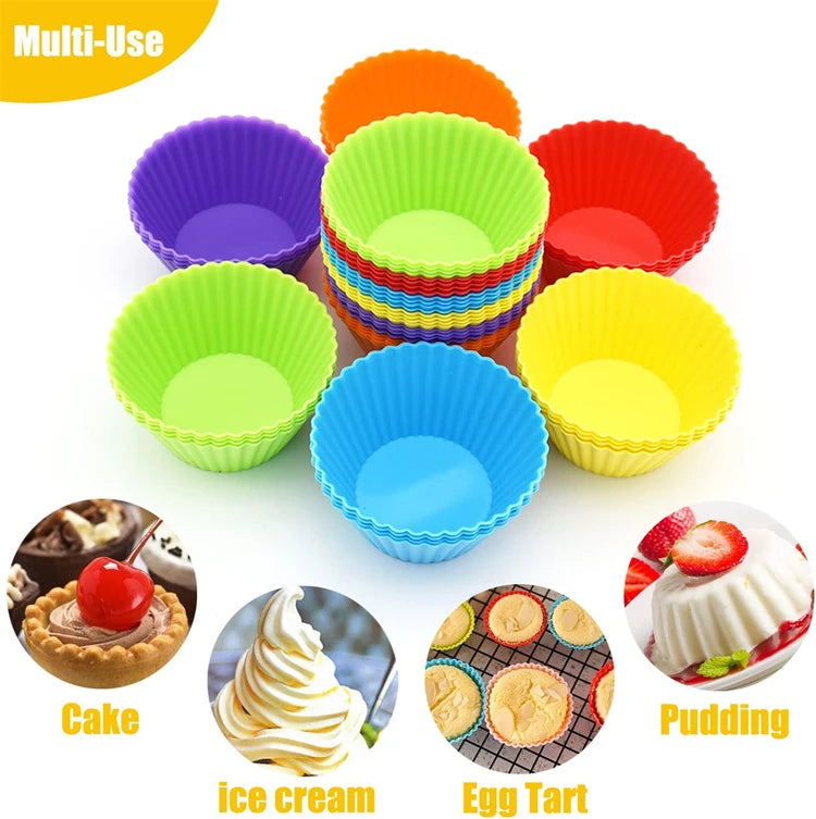 Silicone Cupcake Baking Cups