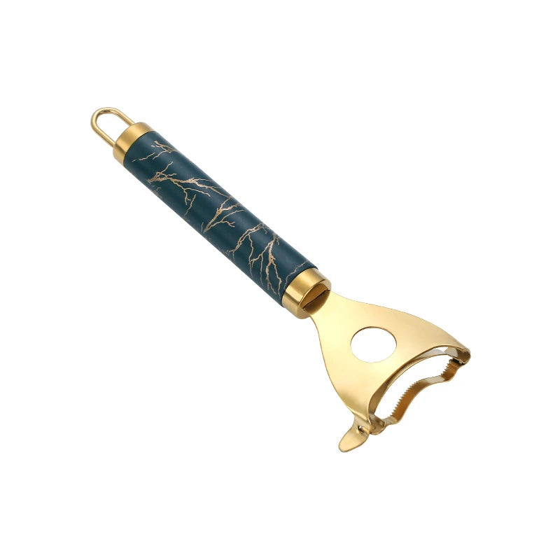 Golden & Silver Corn Stripper with Hanging Hook – 410 Stainless Steel Corn Kernel Peeler & Planer – Great for Sweetcorn, Salads & Salsas – Available in 1 & 2 Packs