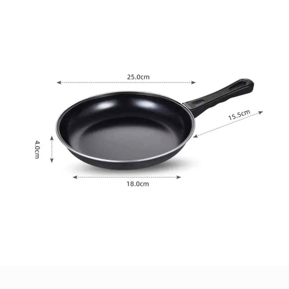 Non-Stick Cast Iron Frying Pan with Anti-Scald Handle – Egg, Omelette & Steak Skillet – Great for Home, Picnic & BBQ – Available in 20cm, 25cm & 30cm