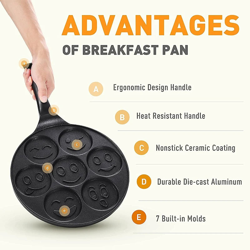 Smiley Face Pancake Pan