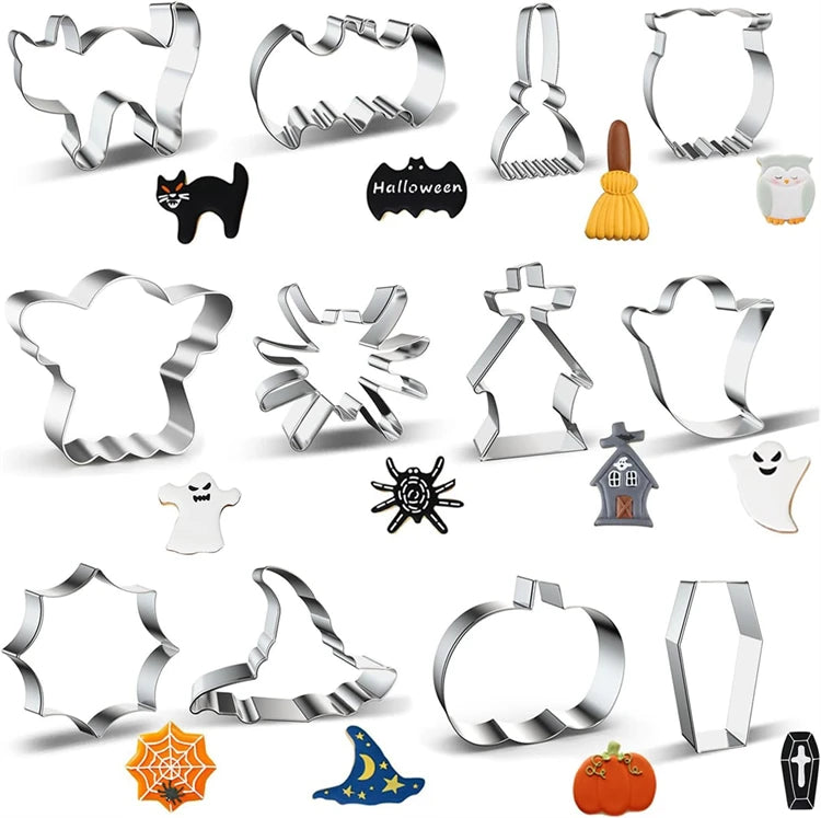Halloween Cookie Cutters Set
