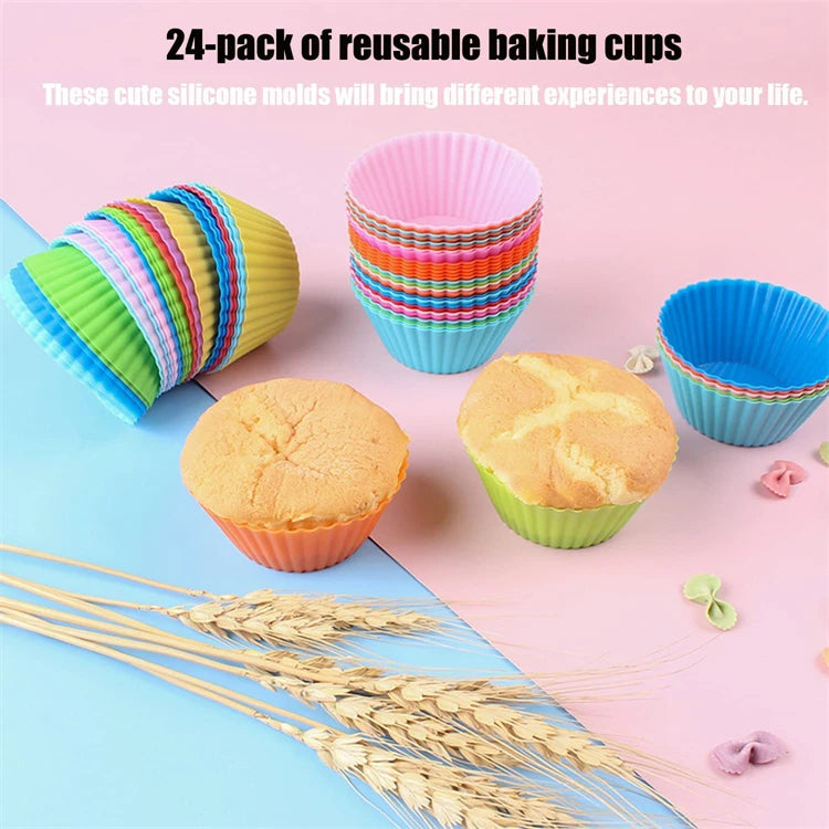 Silicone Cupcake Baking Cups
