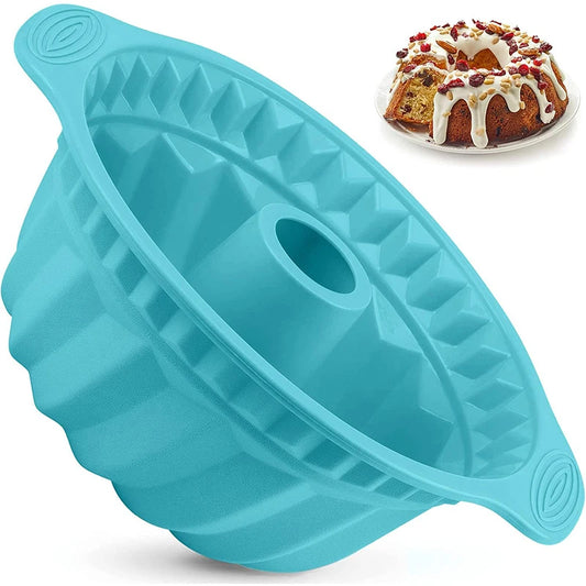 Silicone Fluted Bundt Cake Pan