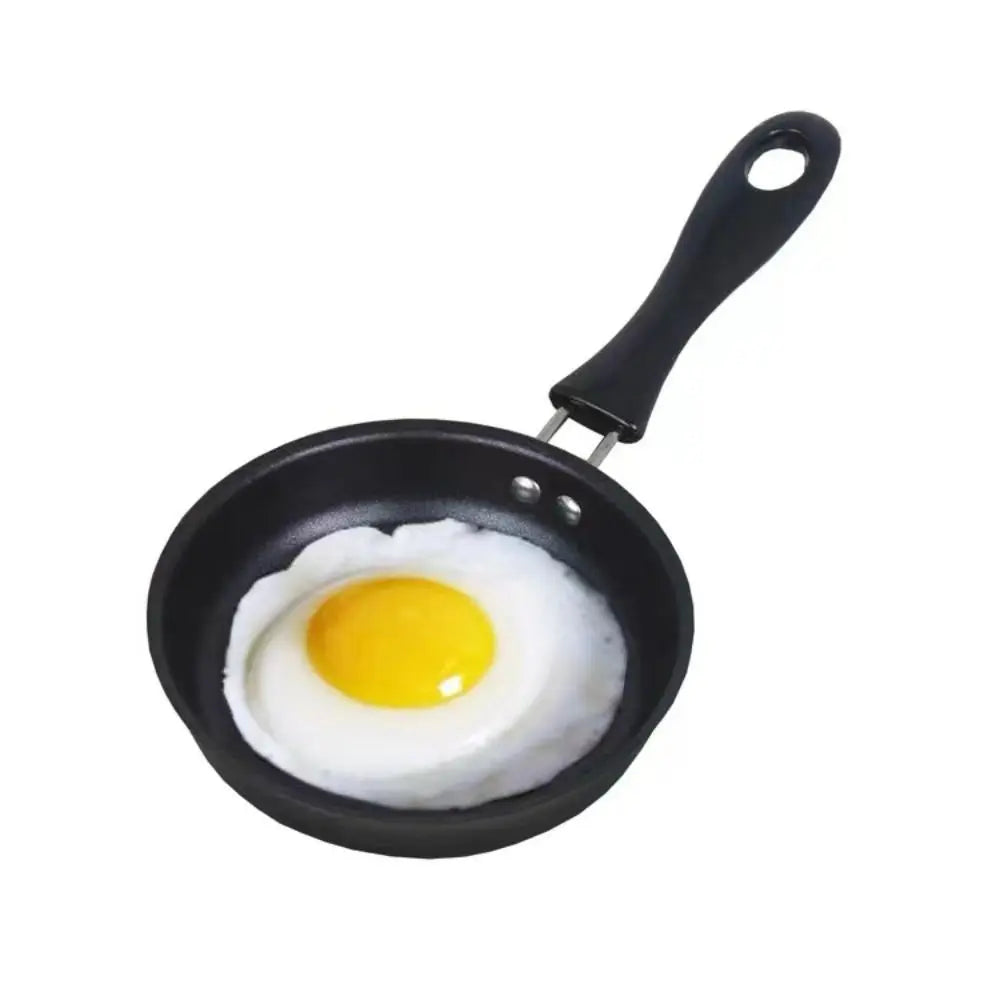 Round Egg Frying Pan – Non-Stick Iron or Stone-Coated Breakfast Skillet – Perfect for Eggs, Pancakes & Omelettes – Available in 12cm to 30cm