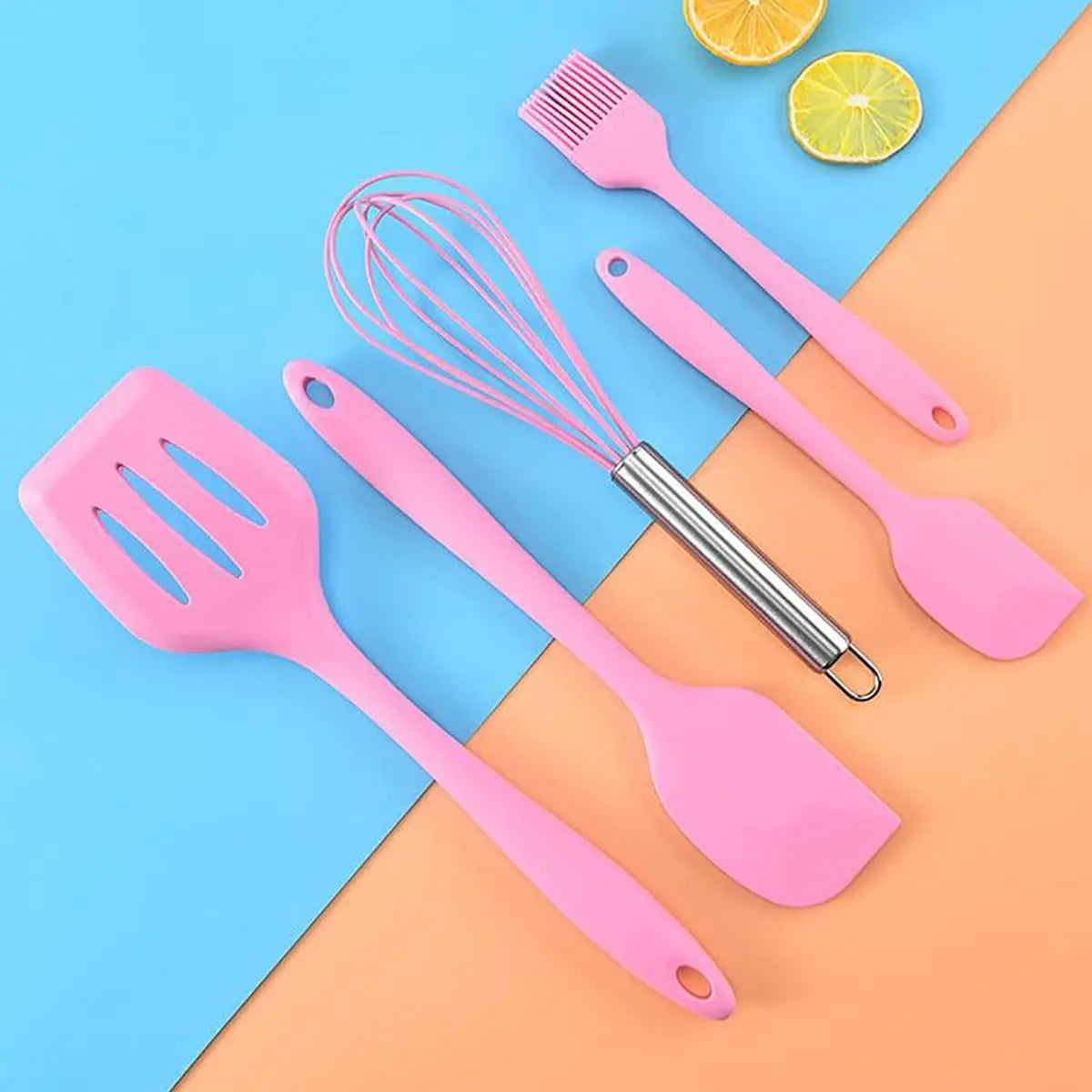 Silicone Cooking Utensil Set — 5 Piece
