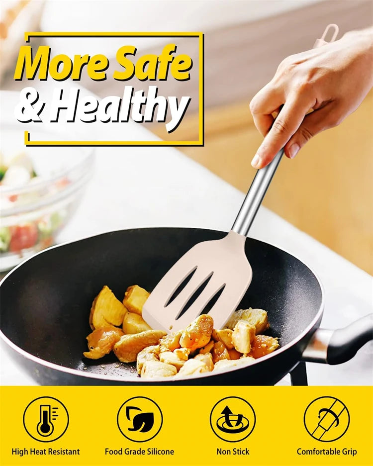 Silicone Cooking Utensil Set