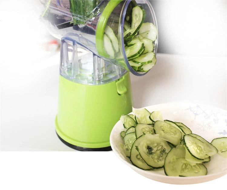 Rotary Spiralizer Vegetable Slicer & Grater