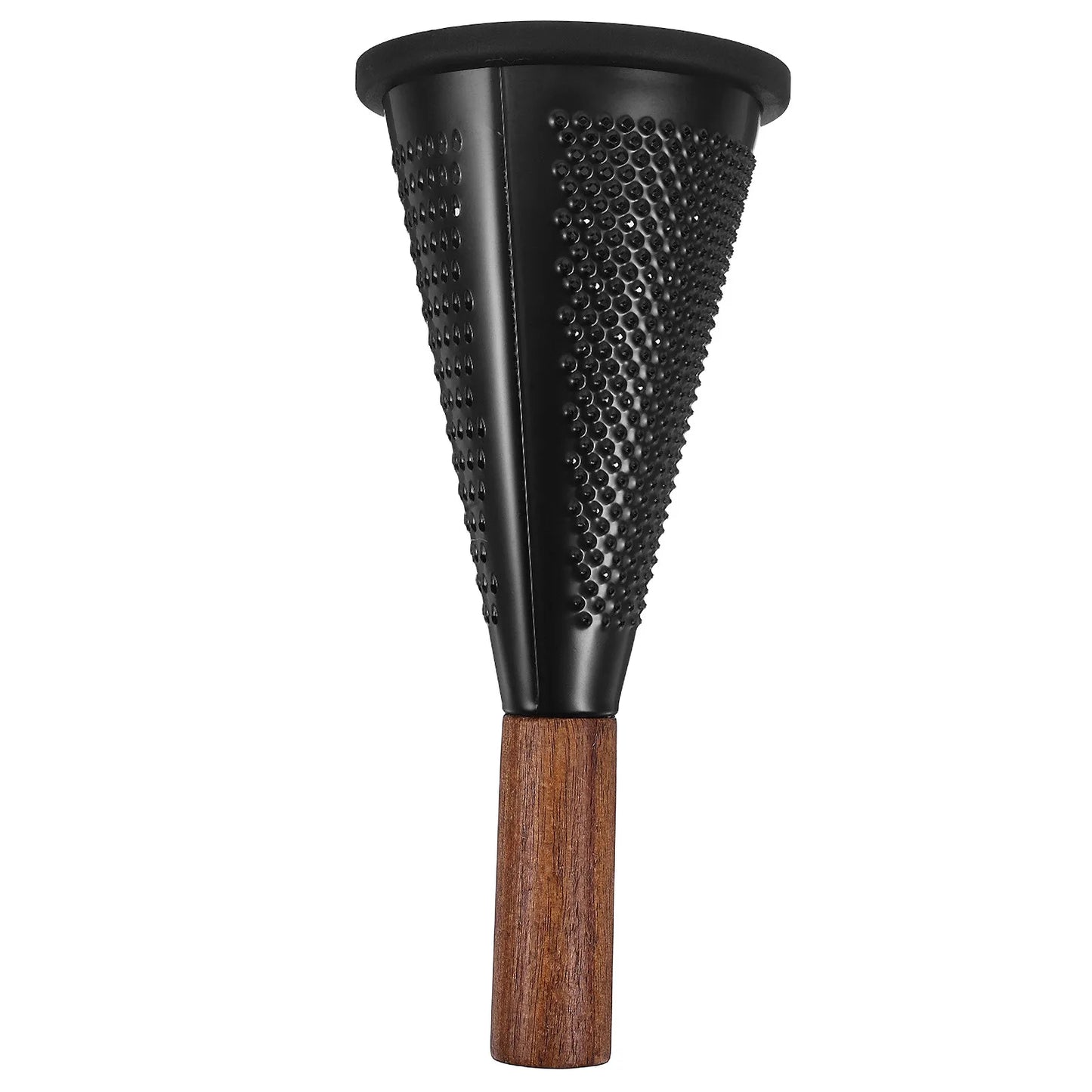 Stainless Steel Conical Grater with Wooden Handle