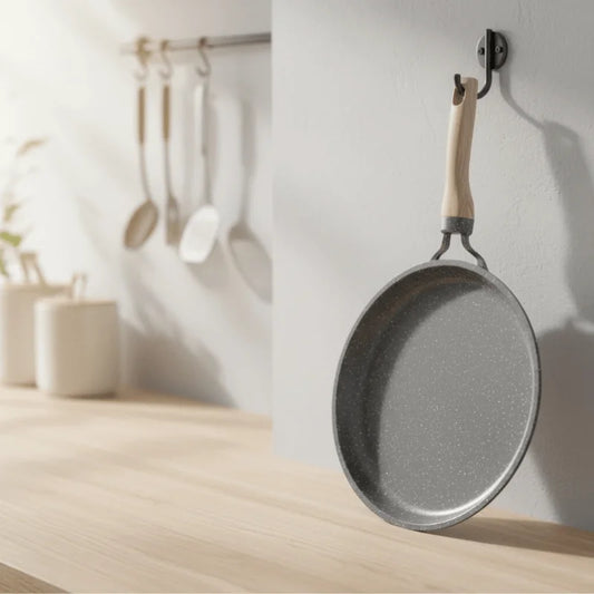 Aluminium Non-Stick Flat Pan 28cm
