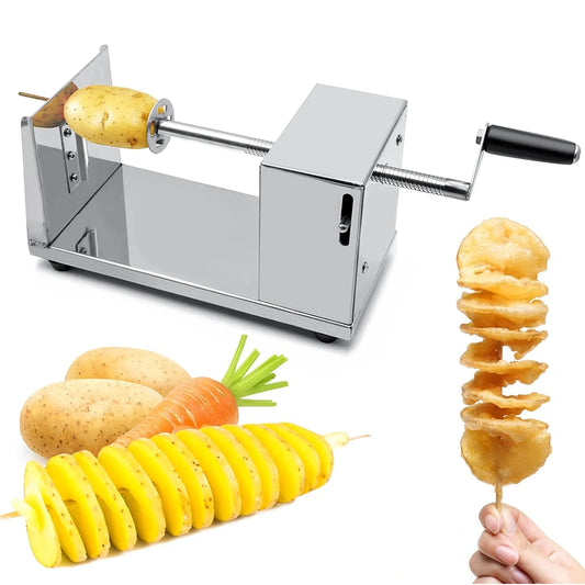 Stainless Steel Tornado Potato Spiral Cutter