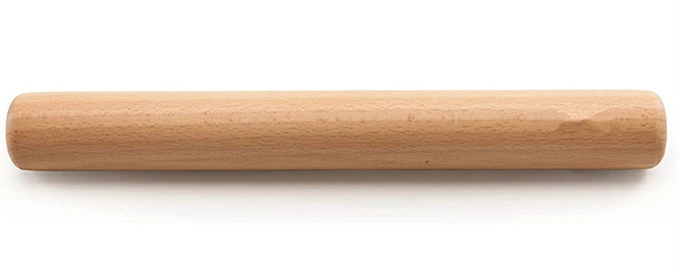 40cm Natural Beech Wood Rolling Pin – Dough Roller for Pastry, Pasta & Pizza – Best for Baking, Dumplings & Homemade Bread
