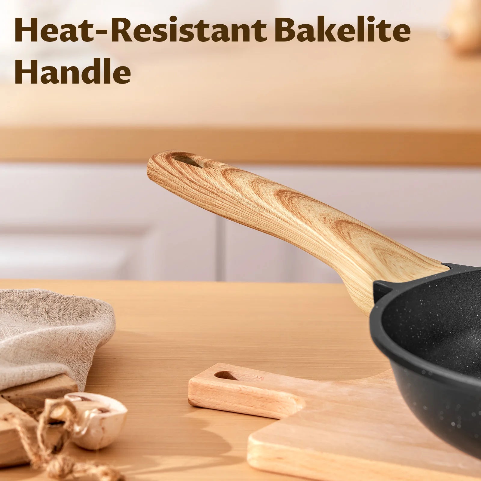 Non-Stick Frying Pan Set — 3 Piece