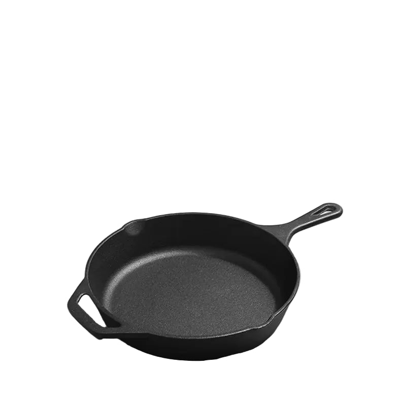 pre-seasoned cast iron skillet pan B30cm