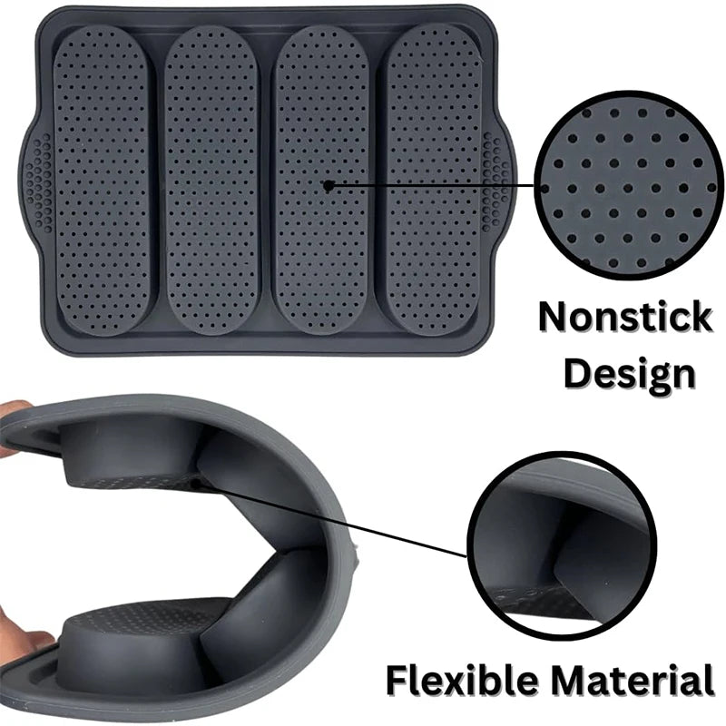Silicone Baguette Baking Pan