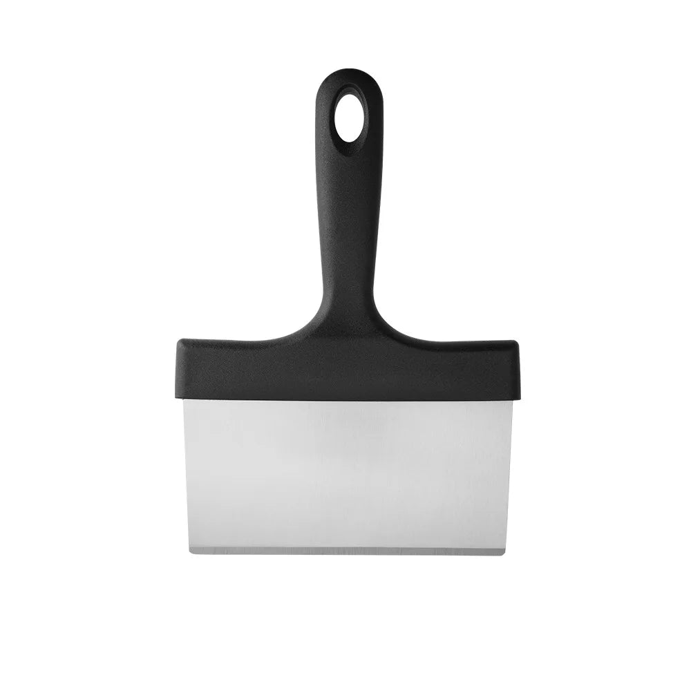 Flat Top Griddle Cleaning Kit – Stainless Steel Griddle Scraper & Scouring Pad Set – Ideal for Cleaning Griddles & BBQ Grill Plates – Available in 1 Piece – Style 1, 1 Piece – Style 2, 1 Piece – Style 3, 7 Pieces & 12 Pieces