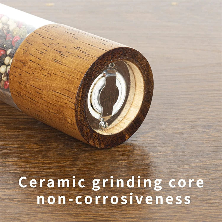 Acrylic Salt and Pepper Grinder Set