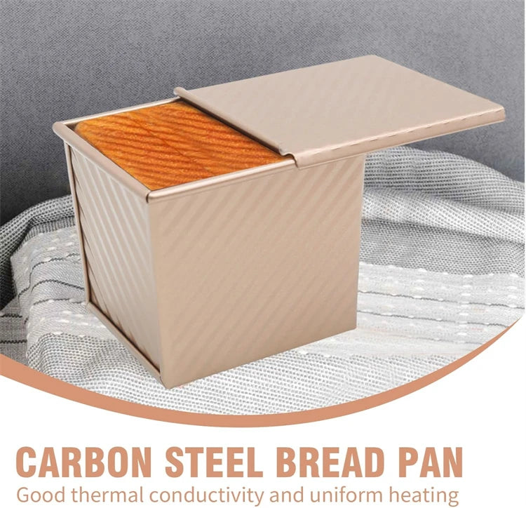 Nonstick Square Loaf Pan with Lid