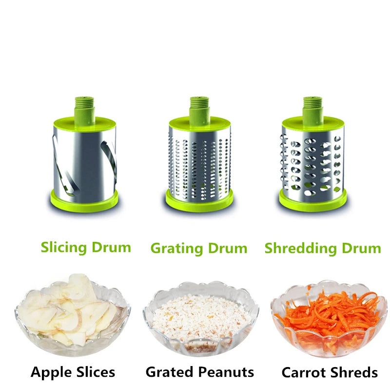 Rotary Spiralizer Vegetable Slicer & Grater